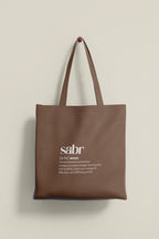 Sabr Tote Bag